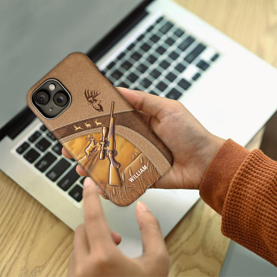 Love Hunting - Personalized Hunting Full Print Phone Case