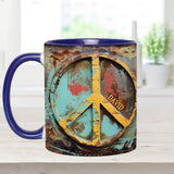 Hippie Soul - Personalized Hippie Accent Mug