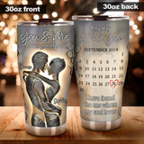 It's You & Me - Personalized African American Tumbler