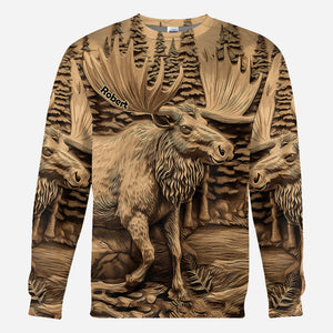 Love Hunting - Personalized Hunting All Over Shirt