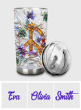 Pure Peace - Personalized Hippie Tumbler