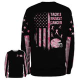 Tackle Breast Cancer - Breast Cancer Awareness All Over T-shirt and Hoodie 0822