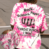 Throat Punch I Win Breast Cancer - Breast Cancer Awareness All Over T-shirt and Hoodie 0822
