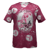 In October We Wear Pink - Breast Cancer Awareness All Over T-shirt and Hoodie 0822