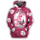 In October We Wear Pink - Breast Cancer Awareness All Over T-shirt and Hoodie 0822