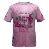 In October We Wear Pink - Breast Cancer Awareness All Over T-shirt and Hoodie 0822
