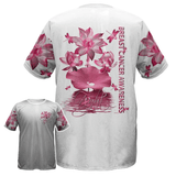 Pink Lotus Faith - Breast Cancer Awareness All Over T-shirt and Hoodie 0822