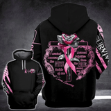 Cross Rose Breast Cancer - Breast Cancer Awareness All Over T-shirt and Hoodie 0822