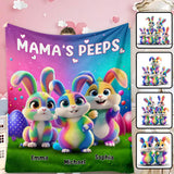Grandma's Peeps - Personalized Grandma Blanket