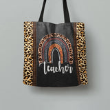 Teacher Cheetah - Teacher Tote Bag 0921