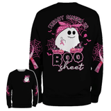 Breast Cancer Is Boo Sheet - Breast Cancer Awareness All Over T-shirt and Hoodie 0822