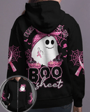 Breast Cancer Is Boo Sheet - Breast Cancer Awareness All Over T-shirt and Hoodie 0822