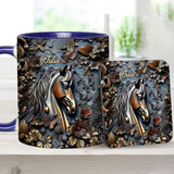 Stunning Horse - Personalized Horse Accent Mug