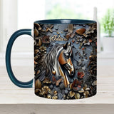 Stunning Horse - Personalized Horse Accent Mug