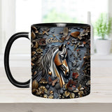 Stunning Horse - Personalized Horse Accent Mug