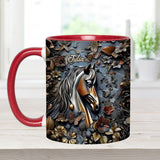 Stunning Horse - Personalized Horse Accent Mug