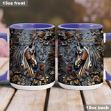 Stunning Horse - Personalized Horse Accent Mug