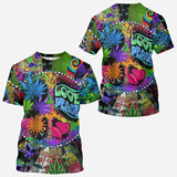 Love Peace - Personalized Hippie All Over Shirt
