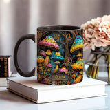 Magic Mushroom - Personalized Hippie Accent Mug