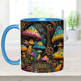 Magic Mushroom - Personalized Hippie Accent Mug