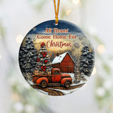 It's The Most Wonderful Time Of The Year - Personalized Family Ornament