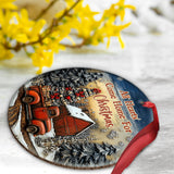 It's The Most Wonderful Time Of The Year - Personalized Family Ornament