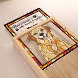 Best Friends Are Never Forgotten - Personalized Dog Picture Frame Light Box