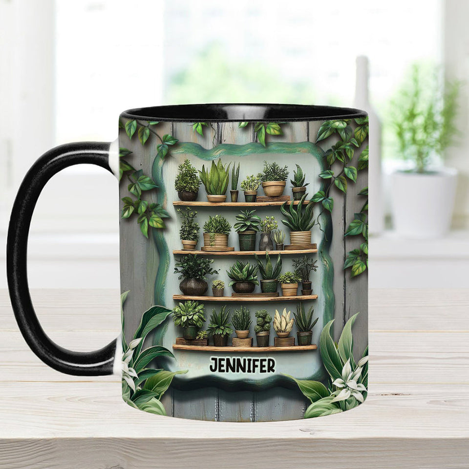 Plants Make Me Happy. You, Not So Much - Personalized Gardening Accent Mug