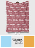 Custom Name Pattern - Personalized Grandma Blanket