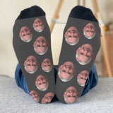 Custom Face - Personalized Grandpa Socks