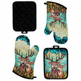 You & Me We Got This - Personalized Hunting Oven Mitts & Pot Holder Set