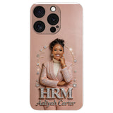 Office Decoration Custom Any Photo - Personalized Colleague 3D Embossed Leather Phone Case
