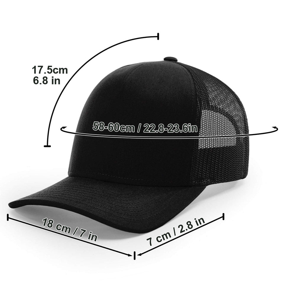 I Love My Girlfriend/ Boyfriend/ Wife... - Personalized Couple Trucker Hat