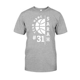 Love Basketball - Personalized Basketball T-shirt And Hoodie