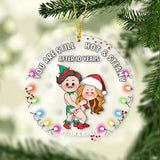 You Are Still Hot - Personalized Couple Transparent Ornament