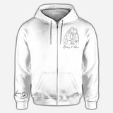 Besties Line Art - Personalized Bestie All Over Shirt
