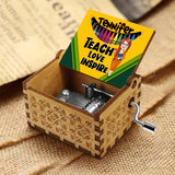 Positive Affirmations Butterfly - Personalized Butterfly Hand Crank Music Box