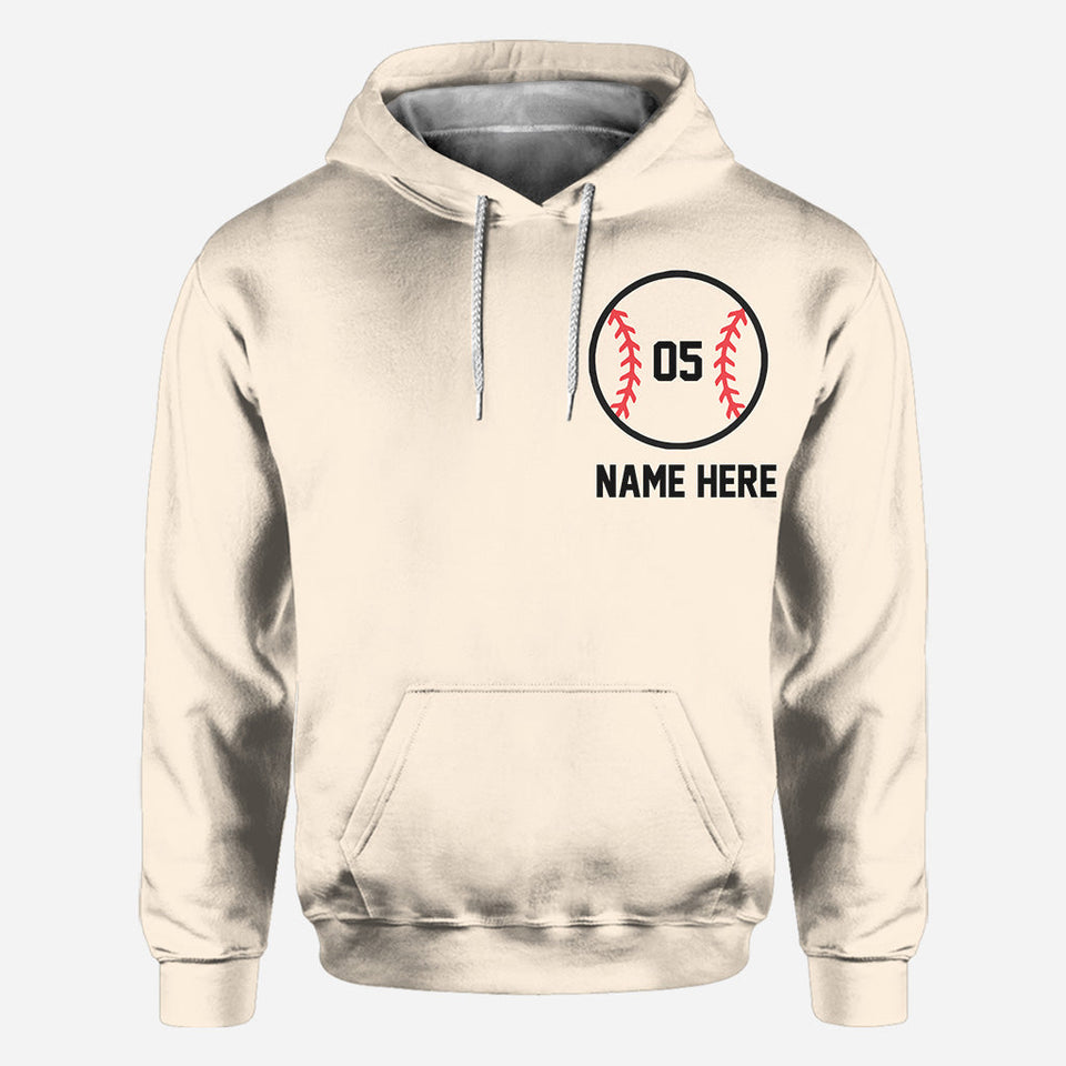 In My Baseball Mom Era - Personalized Baseball All Over Shirt