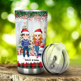 The Best Gift This Christmas - Personalized Couple Tumbler