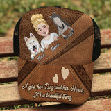 What A Beautiful Thing - Personalized Horse Trucker Hat