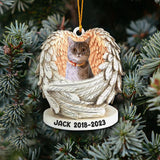 My Angel - Dog gift for who lose dog, who lose cat - Personalized Ornament