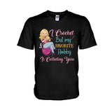 I Crochet - Personalized Crocheting T-shirt & Hoodie