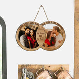 From Our First Kiss - Personalized Couple Wood Sign