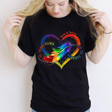 Forever To Go - Personalized Couple T-shirt and Hoodie