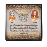 I Love You - Personalized Mother's day Mother Necklace
