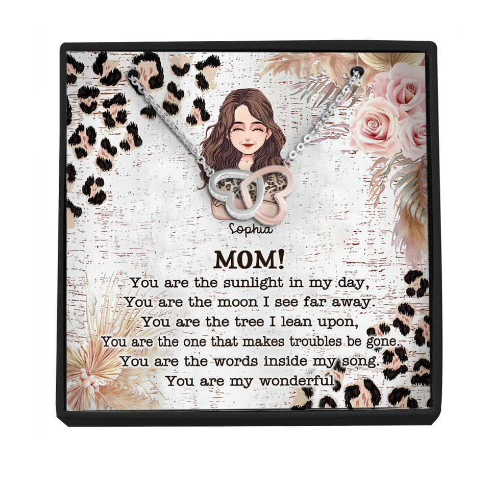 I Love You - Personalized Mother's day Mother Necklace