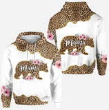 Mama Bear - Personalized Mother's day Mother Hoodie and Leggings