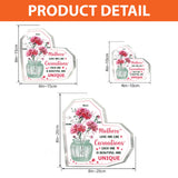 Mothers' Love - Personalized Mother's Day Mother Custom Shaped Acrylic Plaque