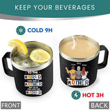 To Me You Are The World - Personalized Mother's Day Father’s Day Insulated Coffee Mug Travel Tumbler