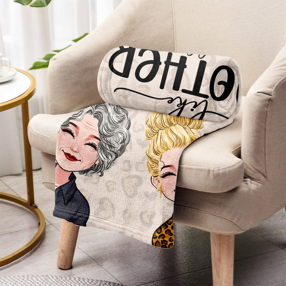 Like Mother Like Daughter - Personalized Mother's Day Mother Blanket